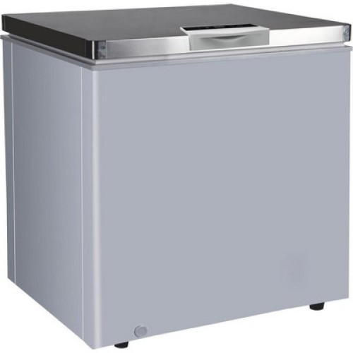 FREEZER CHEST  S77141EDF SILVER E 150lt DUAL FUNCTION ΜΕ ΟΘΟΝΗ